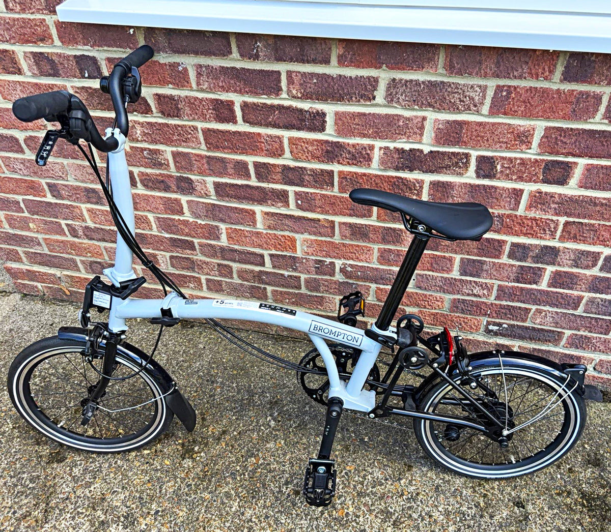 Brompton P Line Folding Bike 12 Speed - Hardly Used- Immaculate Condition!