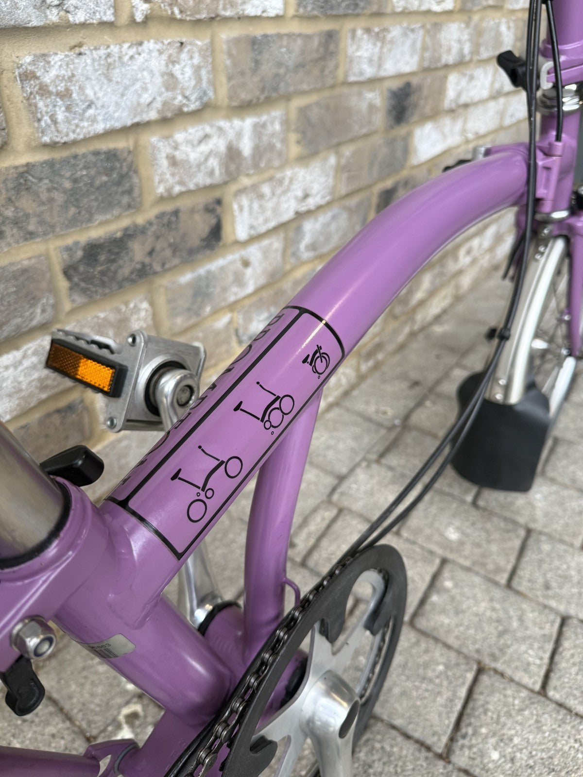 Brompton Purple Haze S2L - Rare Discontinued Colour - WORLDWIDE SHIPPING