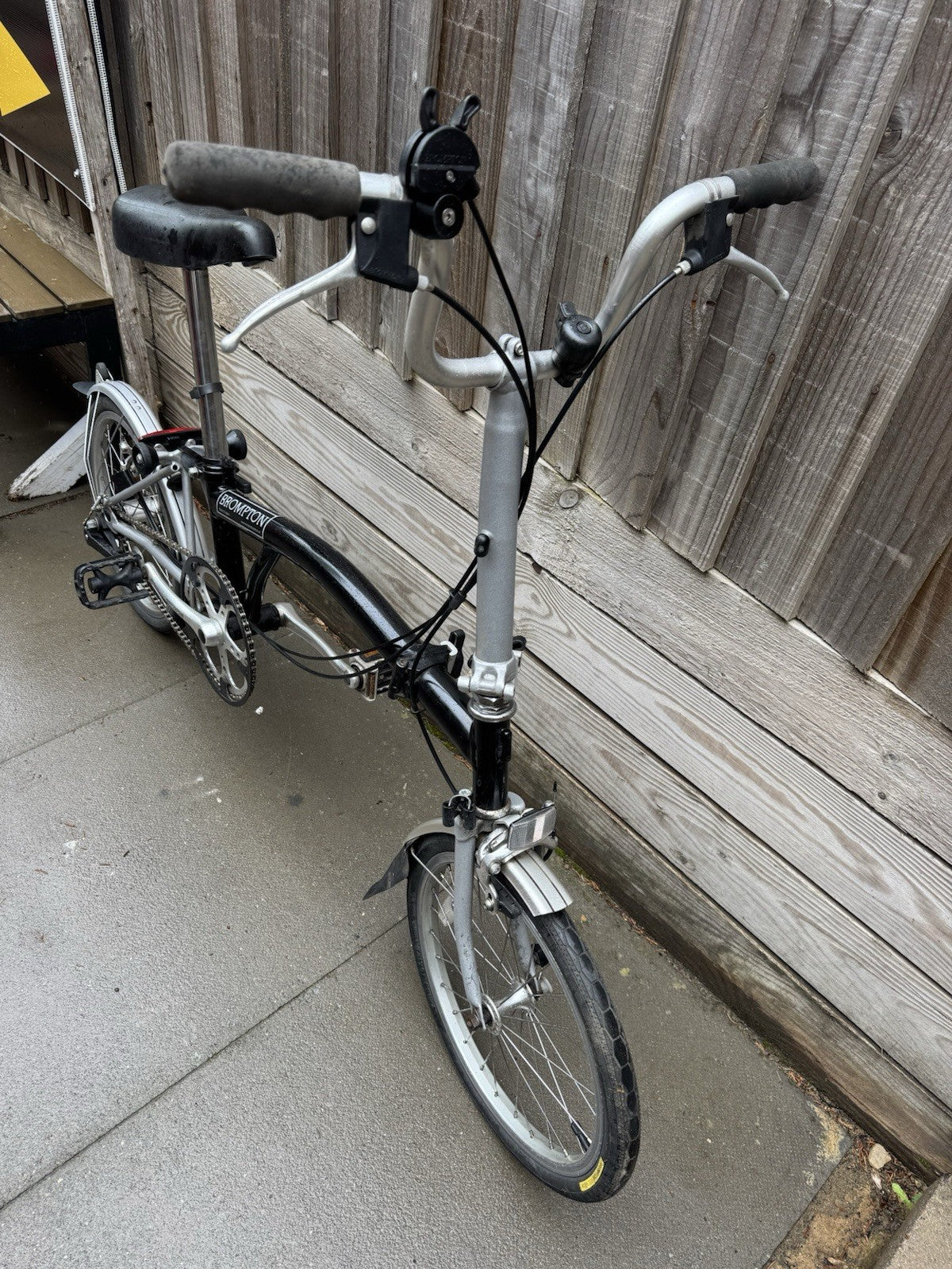 Brompton C Line ￼ 3 Speed STURMEY Archer  Black Fold Up Fully Serviced