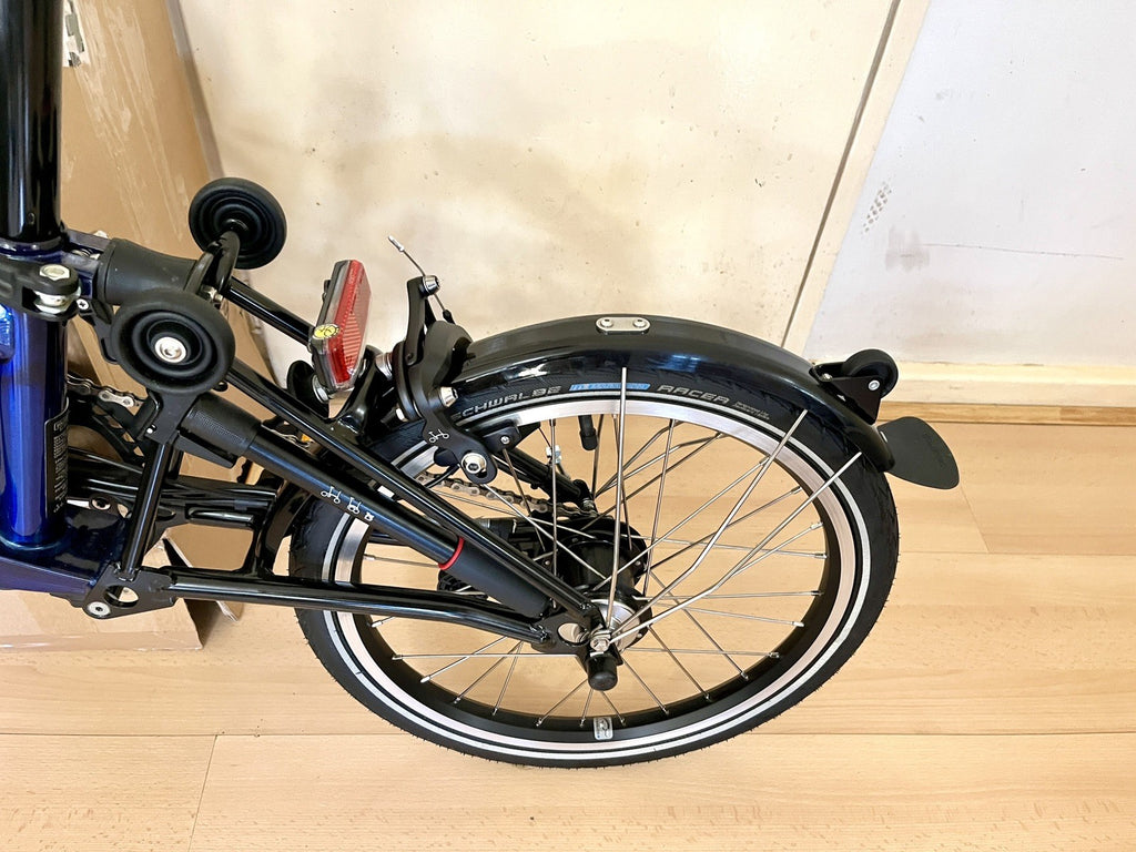 Brompton Elec C Line Explore 6 Speed - Bolt Blue / Black New