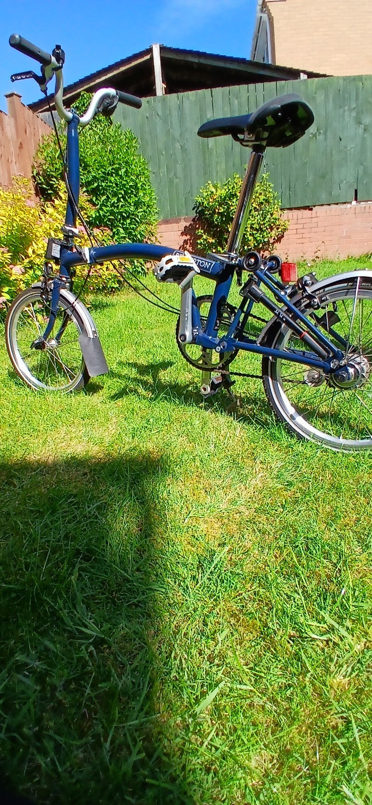 Brompton folding bike 3 speed
