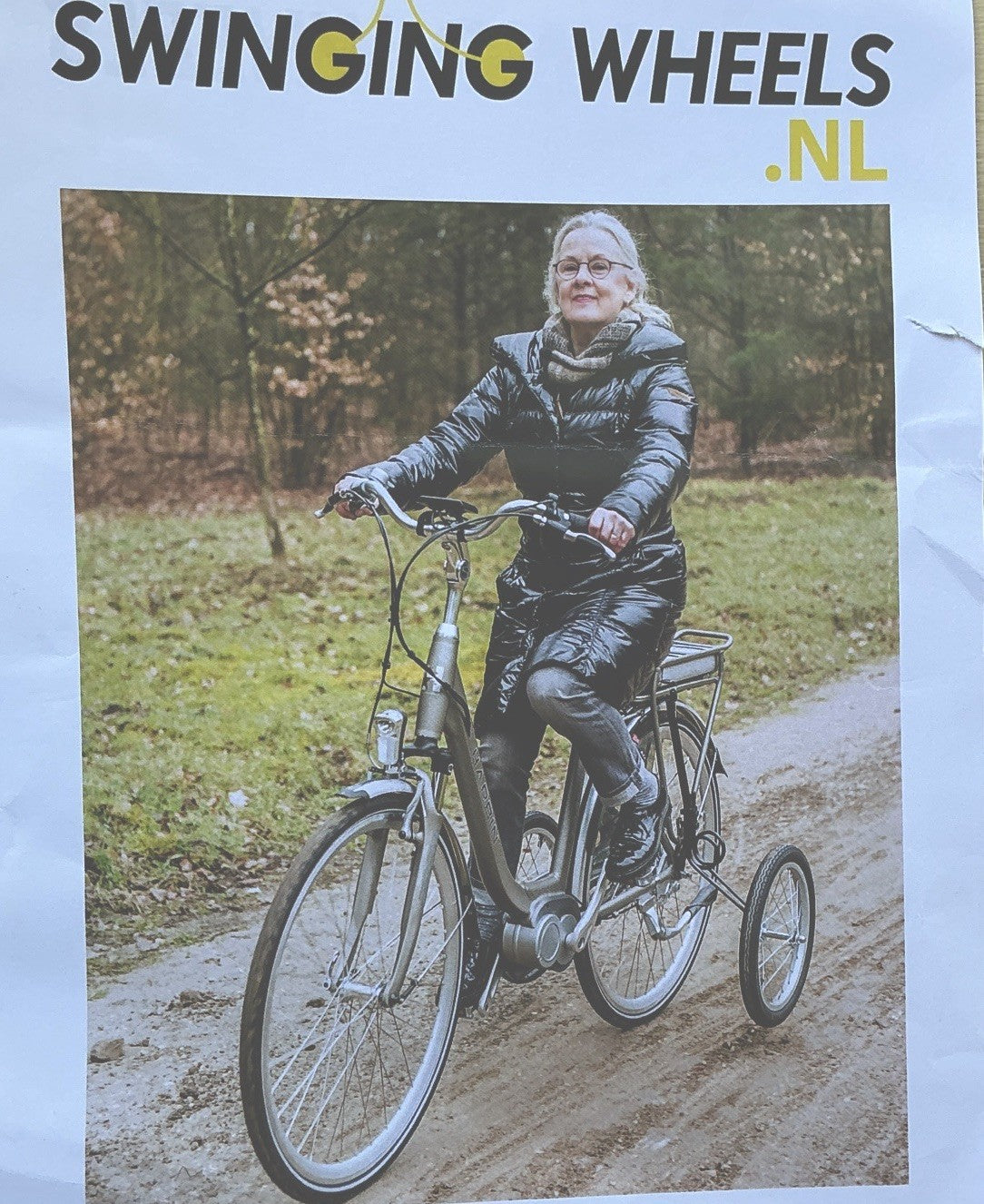 BIKE TO TRICYCLE CONVERSION KIT-DUTCH ENGINEERED- SWINGINGWHEELS/DOUBLE TWELVES