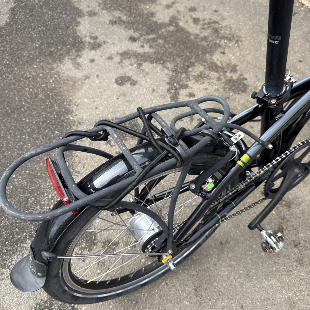 Tern Link D7i  Folding Bike 7-Speed V-Brakes Rack Mudguards Black/Grey
