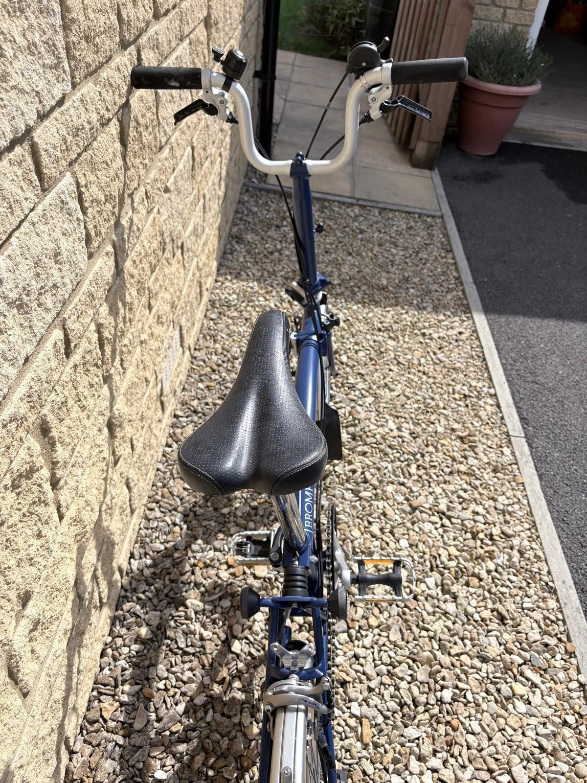 Brompton Folding Bike, 3-speed, M-bar