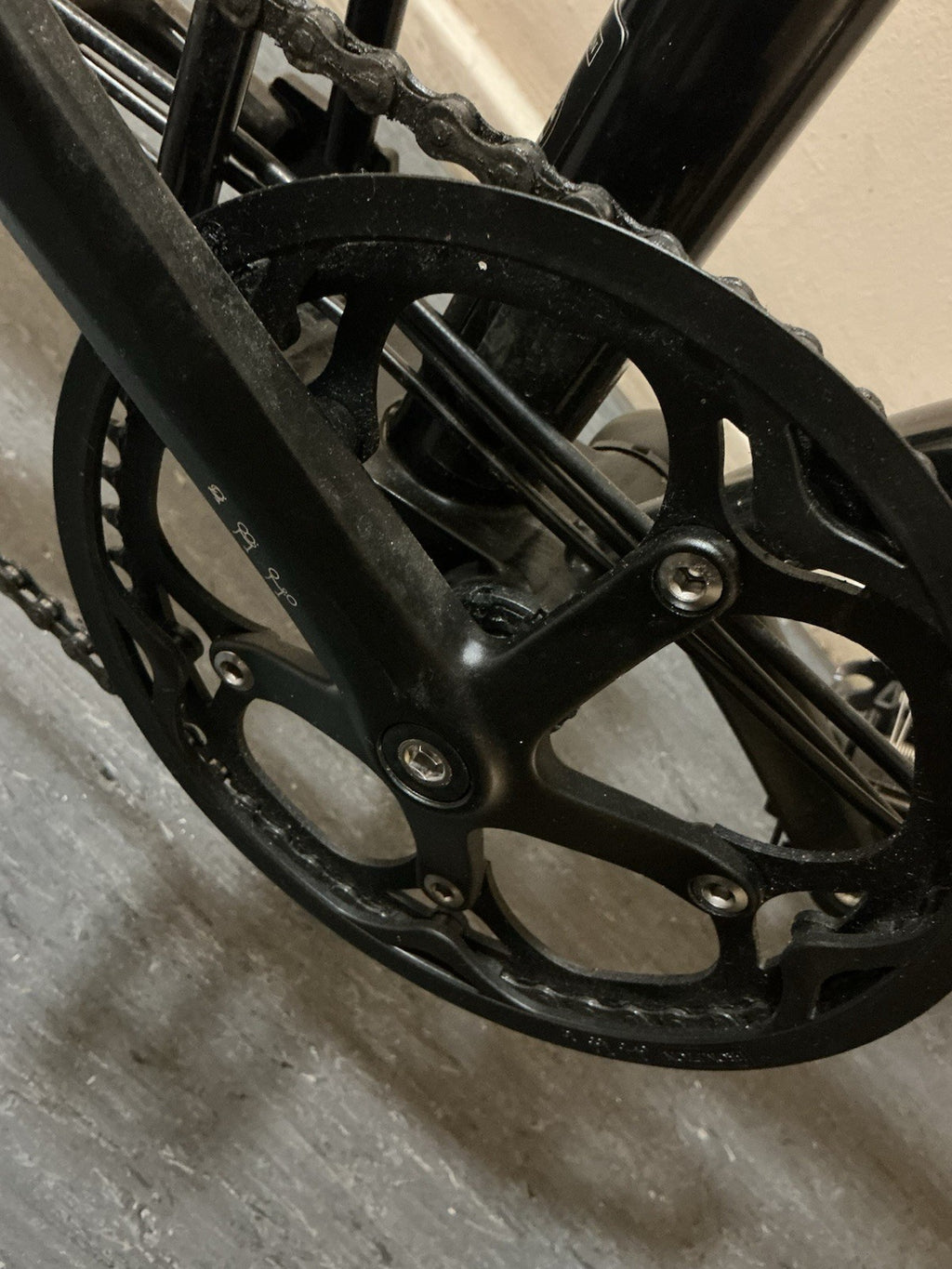 Dec 2018 Brompton C Line 6 Speed H6L Folding bicycle in Black - Leisure Used