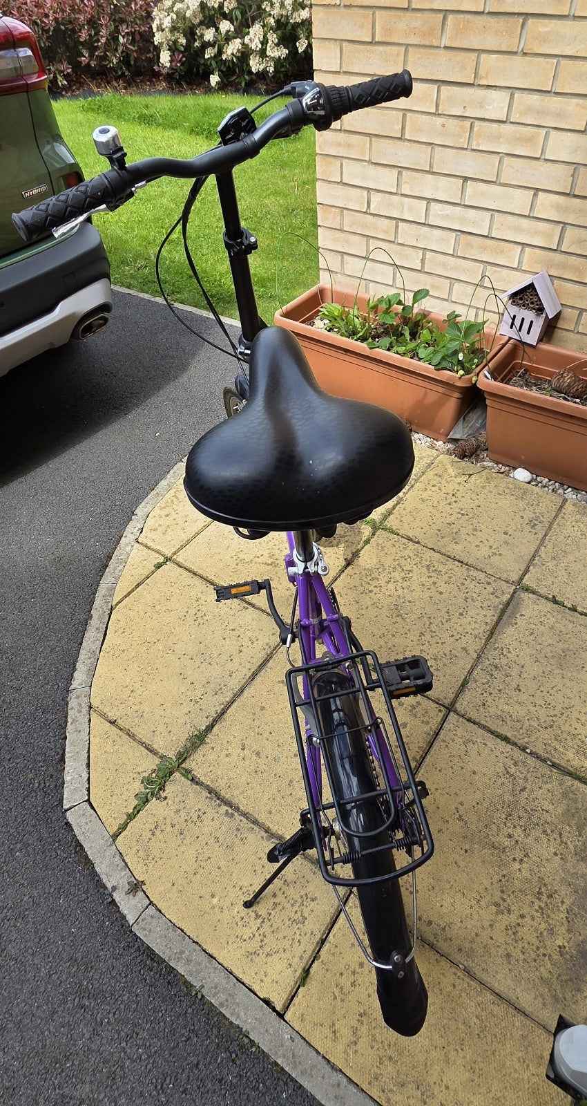 Tiger Foldaway 20" Wheel Folding Bike - 6-Spd Shimano - Purple - Great Condition