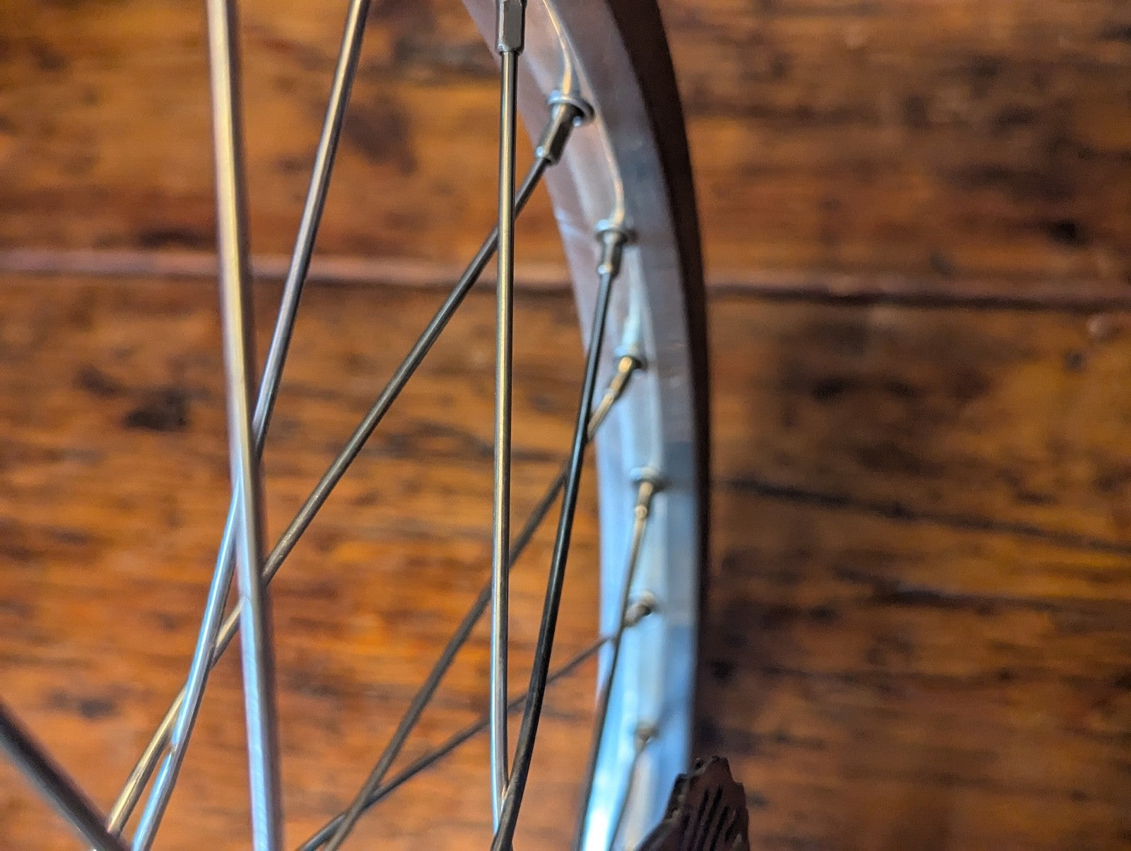 Brompton kinetics disc fork and wheel, Hope hub