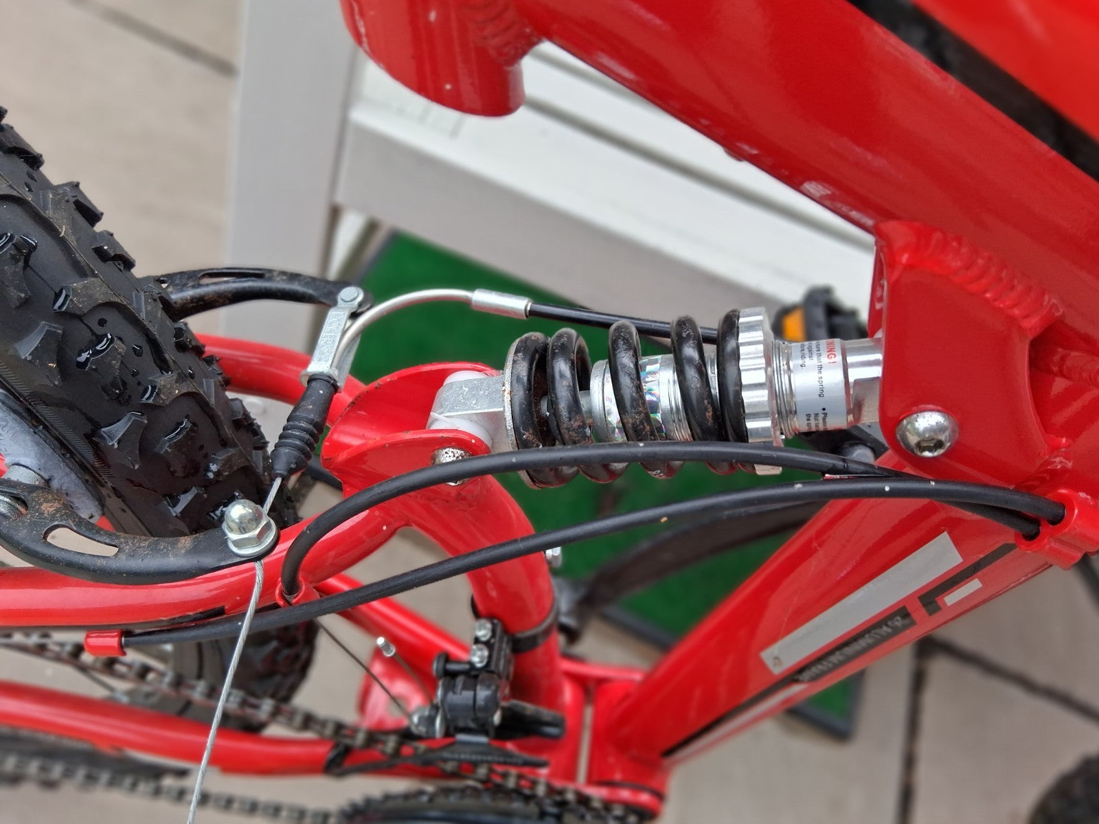 Cross CXF300 Folding Mountain Bike 26" Red