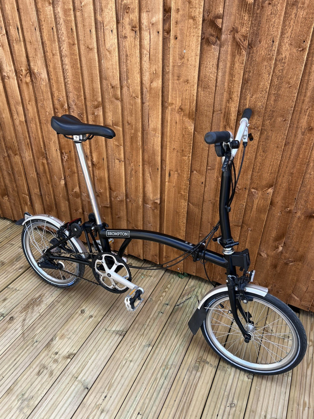 2022 Brompton C Line Black Folding Bike 3 Speed - ✅ FREE & FAST DPD Delivery🚚