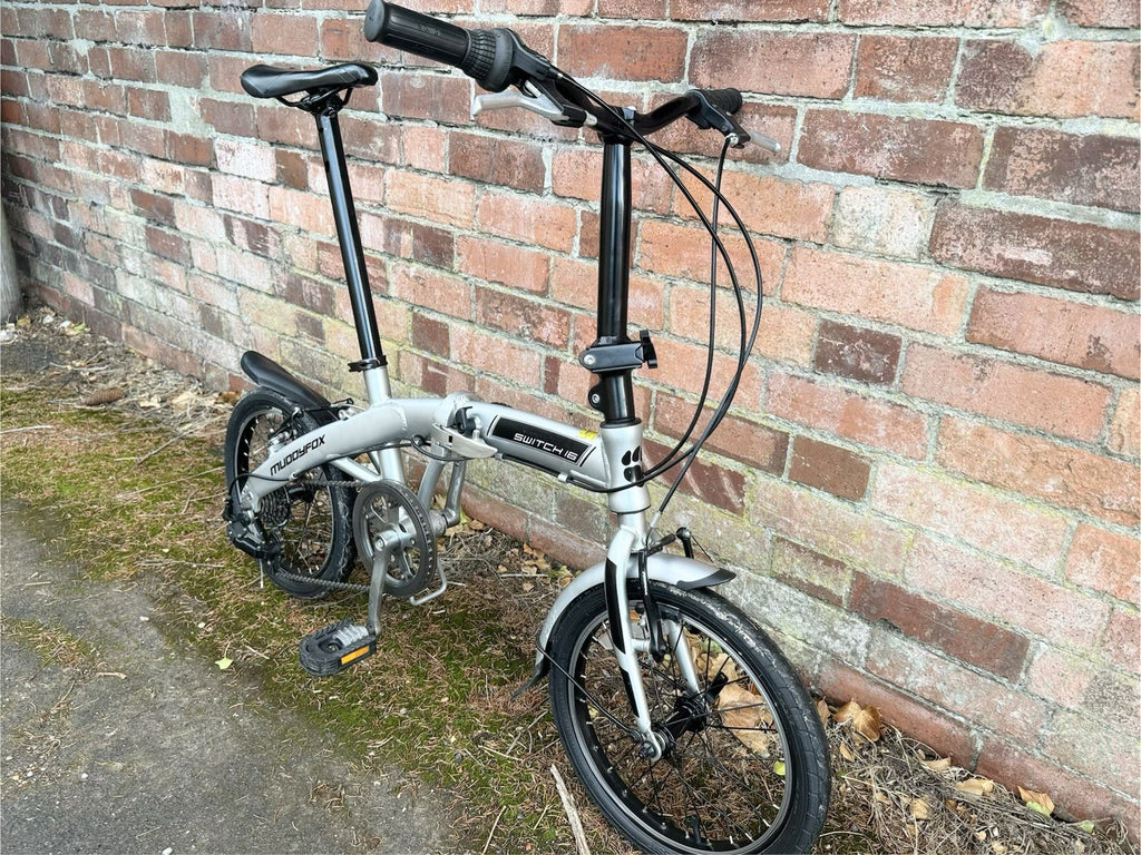 Muddyfox Switch 16 Folding Bike Silver Edition Good & Clean Condition