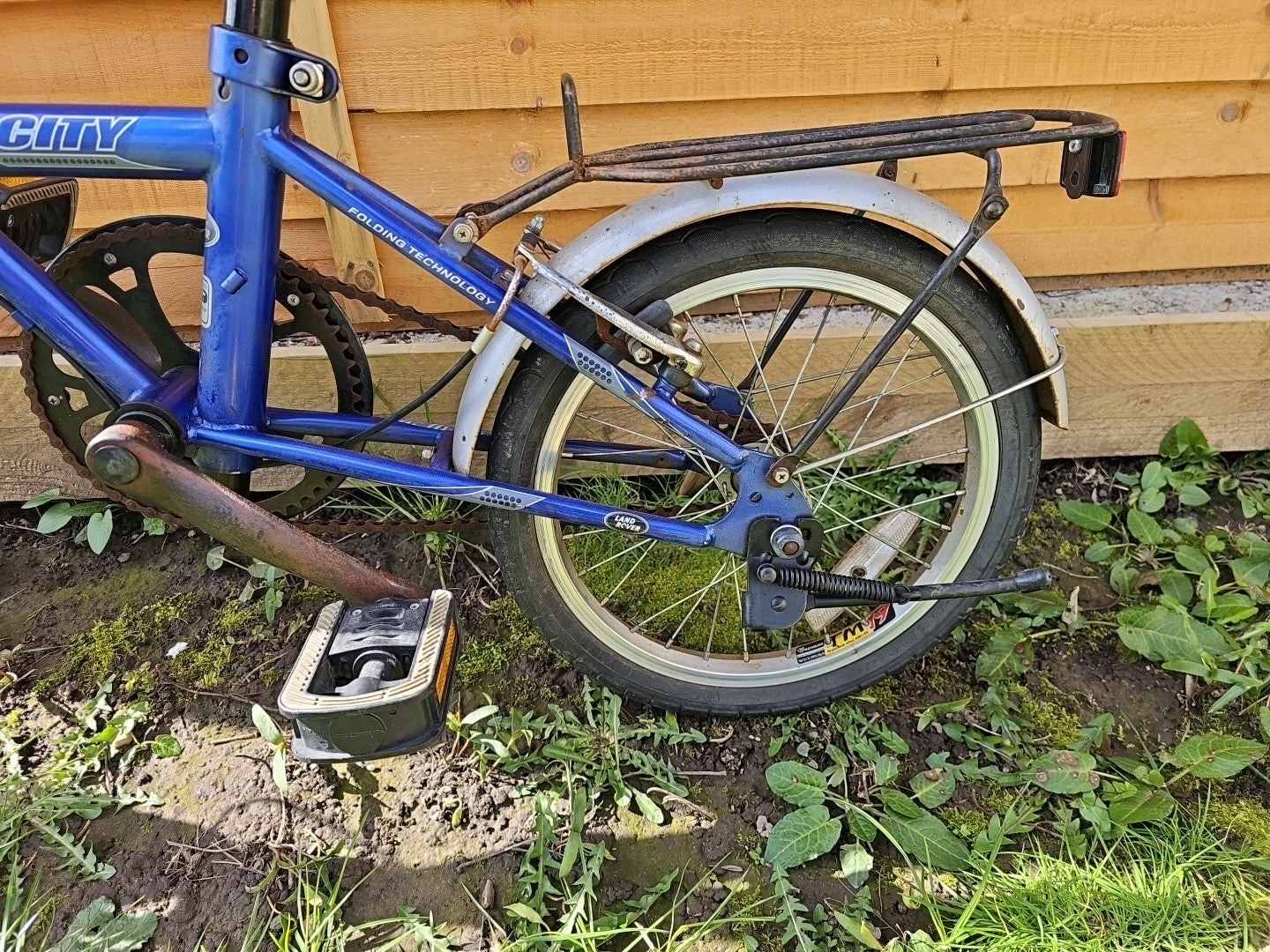 Land Rover Freelander City Folding Bike With 16 Inch Wheels