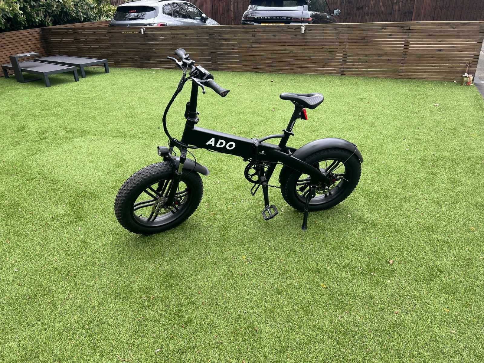 ADO A20F ADO Folding Bike Lightweight Black Big Beast Adult