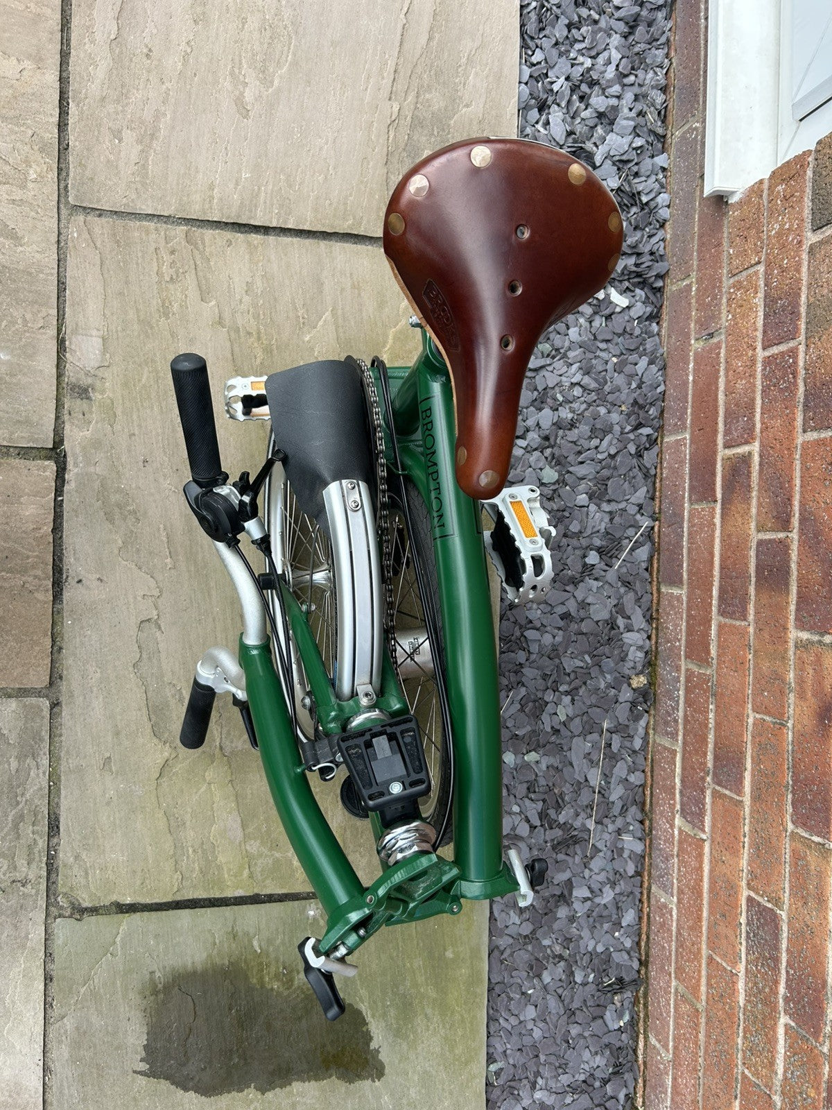 Brompton M3L Folding Bike 2019 Racing Green 3 Speed