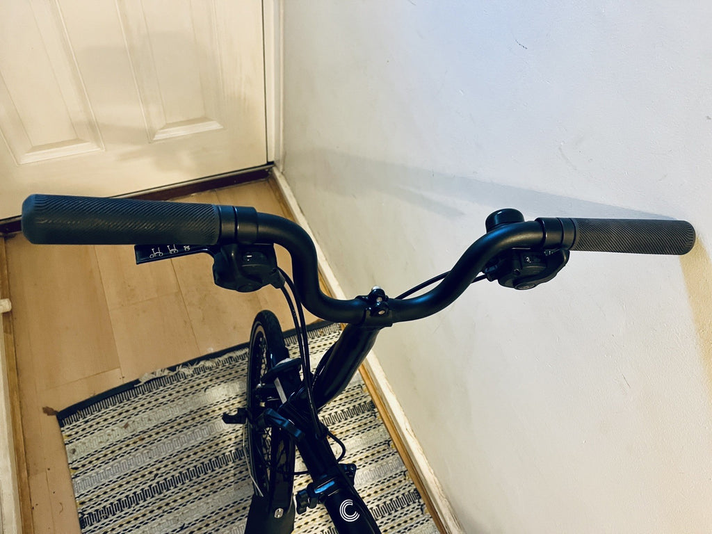 Brompton Bike 6-Speed Explore 2024, Black Mid Handlebar