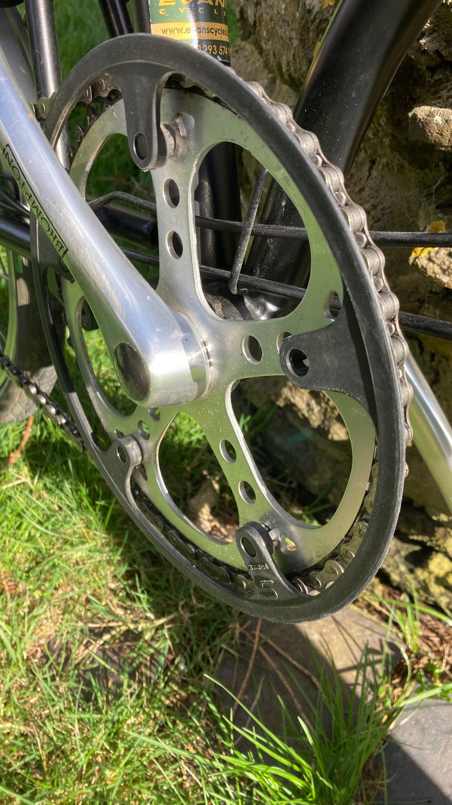 Brompton M3L Black Folding Bike - hardly used excellet condition