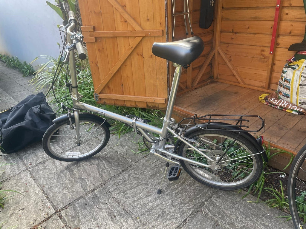 Phillips Folding Bike Silver