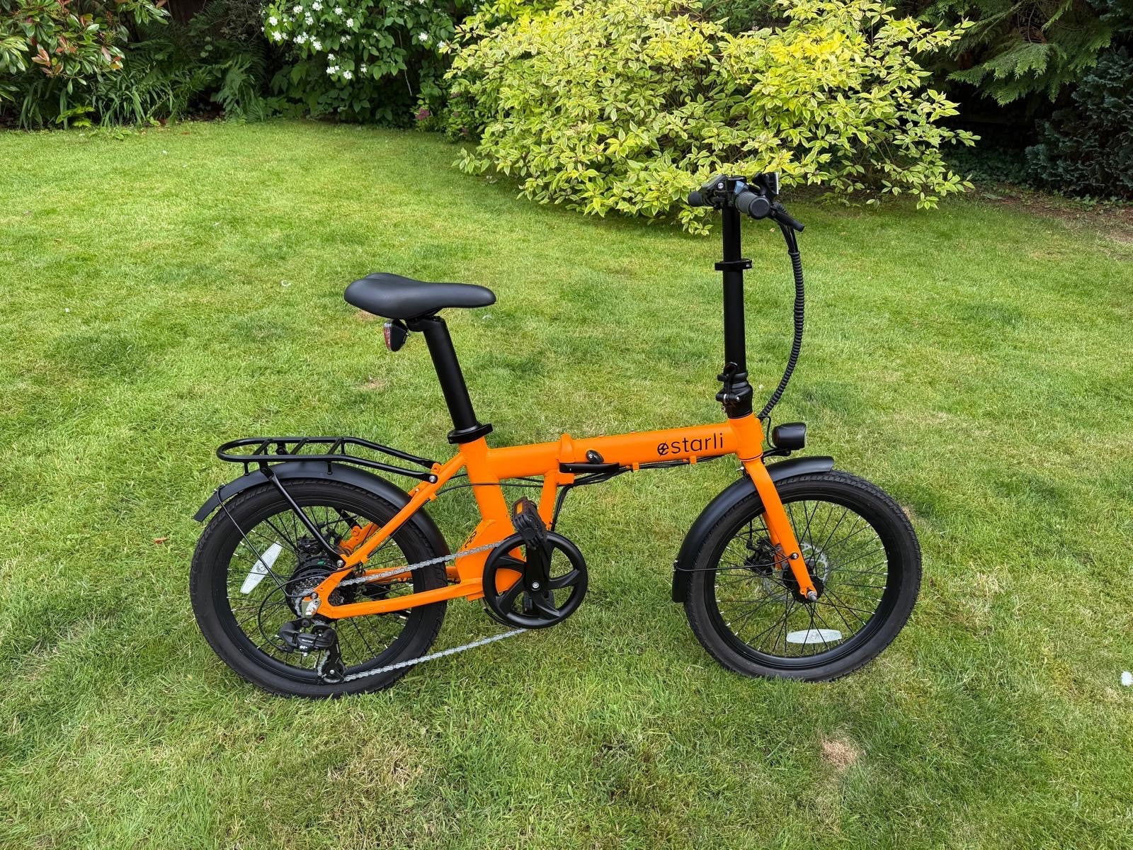 Estarli e20 folding bike orange