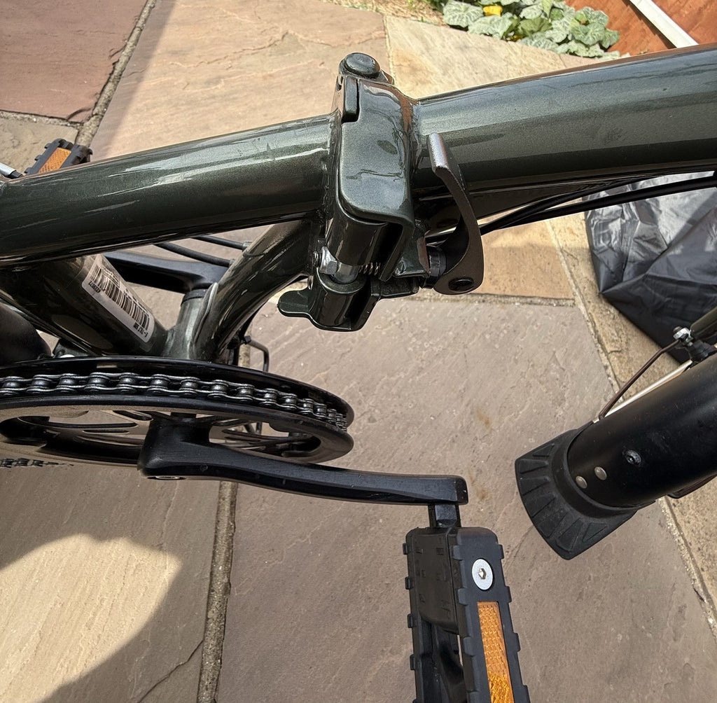 Decathlon B'TWIN E-FOLD 500 20in Folding Elec Bike 250W 36V Back Rack, mudguards