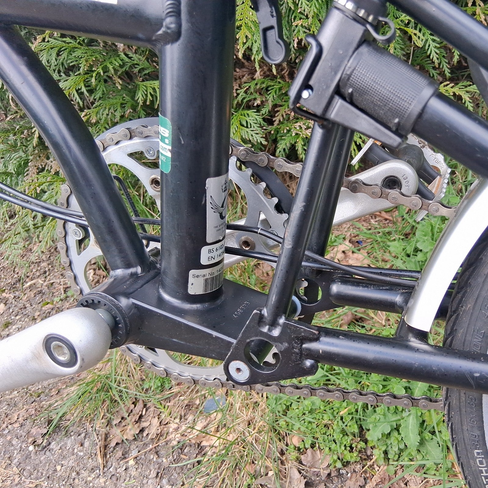 Brompton Folding Bike 3-Speed Clean Used Condition Fully Working