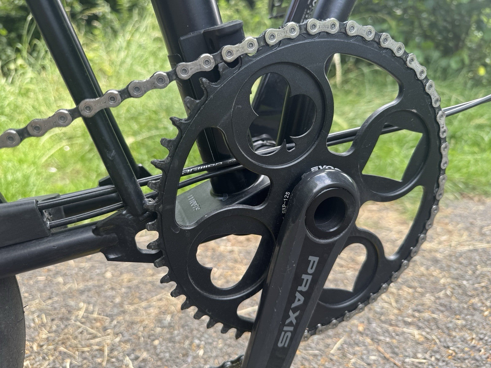 Brompton P-line 4 Speed  Custom Wheels  Carbon / Titanium Parts  Black 9kg