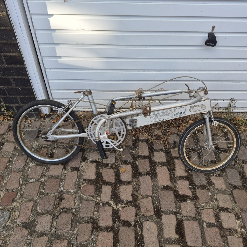 Vintage Bickerton Portable Single Speed Folding Bicycle