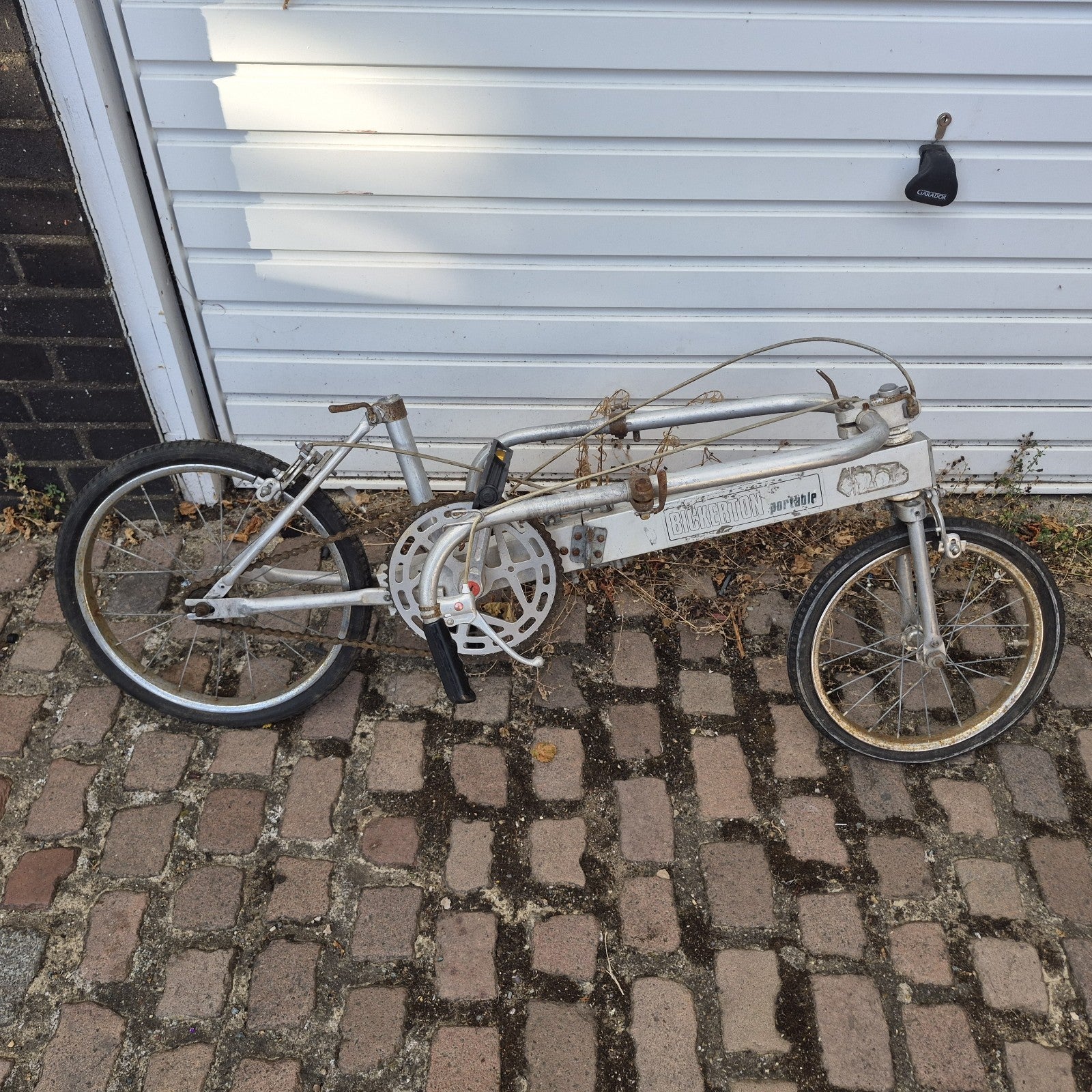 Vintage Bickerton Portable Single Speed Folding Bicycle