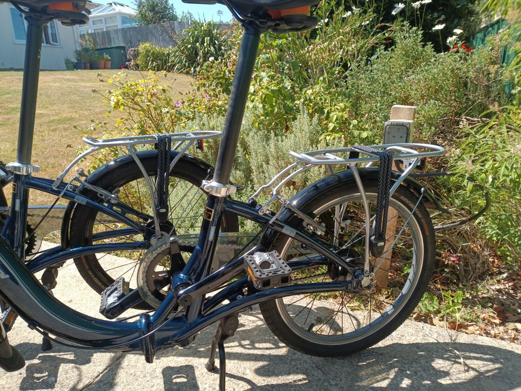 Pair of Dahon Ciao Custom Folding Bicycles Lightweight Unisex Step Through Frame
