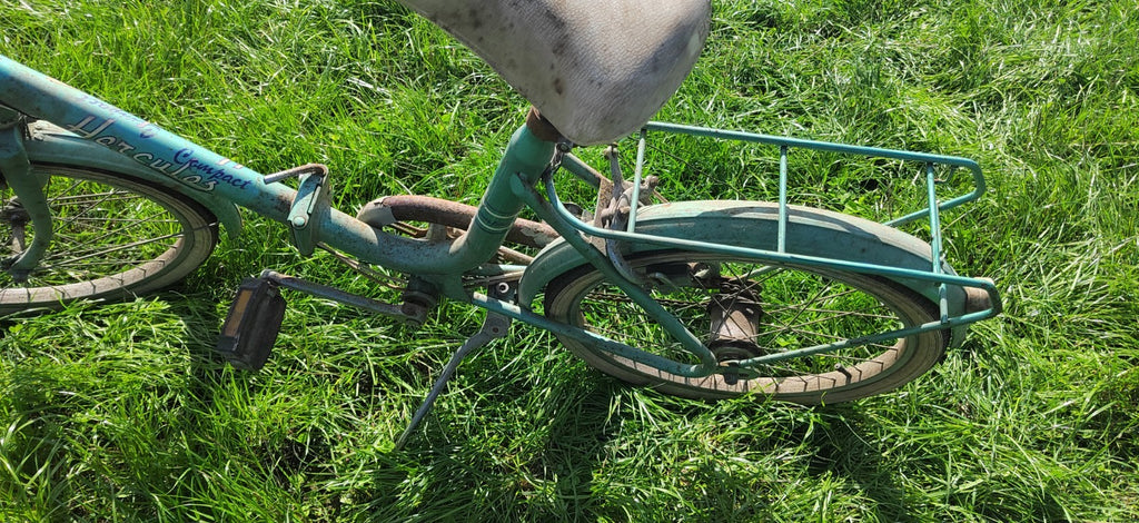 Vintage Hercules Compact Fold Up Bike .. restoration/parts ….See Description