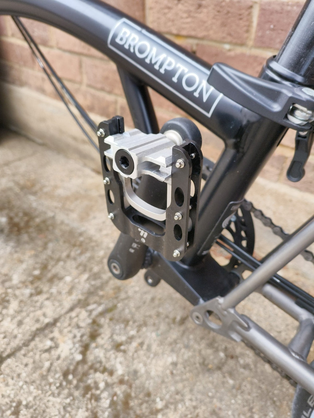2022 Brompton C Line Titanium Superlight 6 speed folding bike