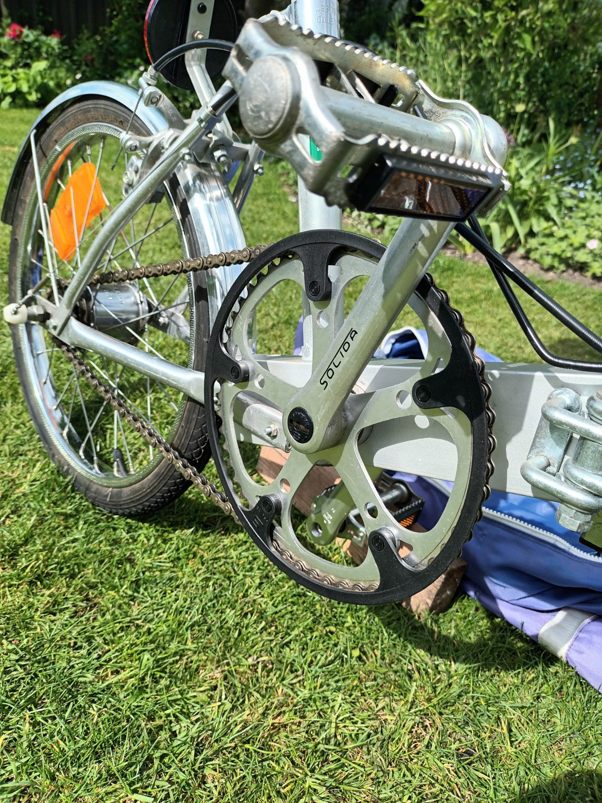 Vintage Bickerton Folding Bike, One previous owner from new, 3 speed, VGC + Bag