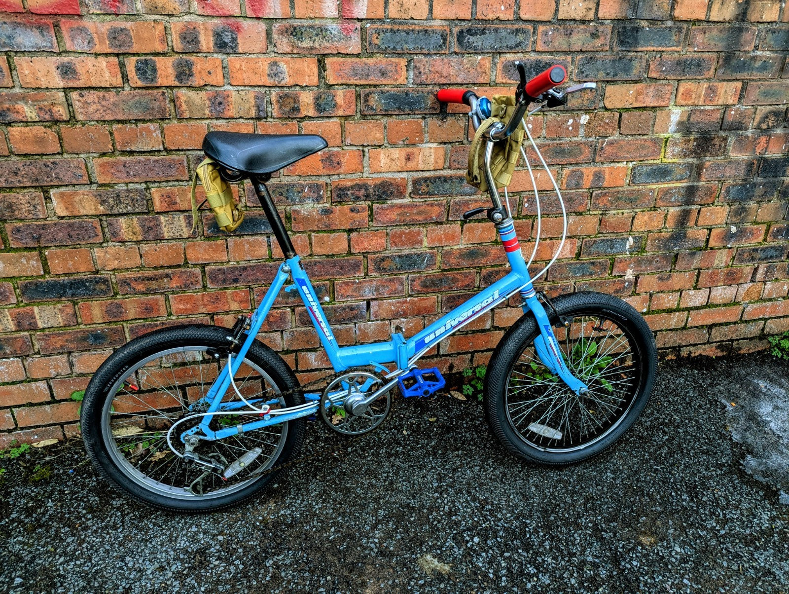 Universal Folding Foldable Bike 6 Speed 20" Wheels Vintage Retro Adventure Bike