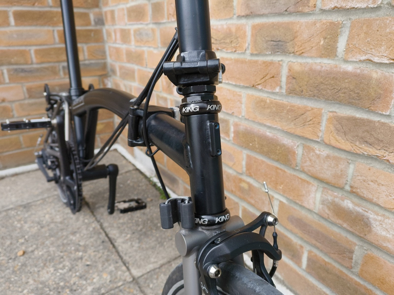 2022 Brompton C Line Titanium Superlight 6 speed folding bike