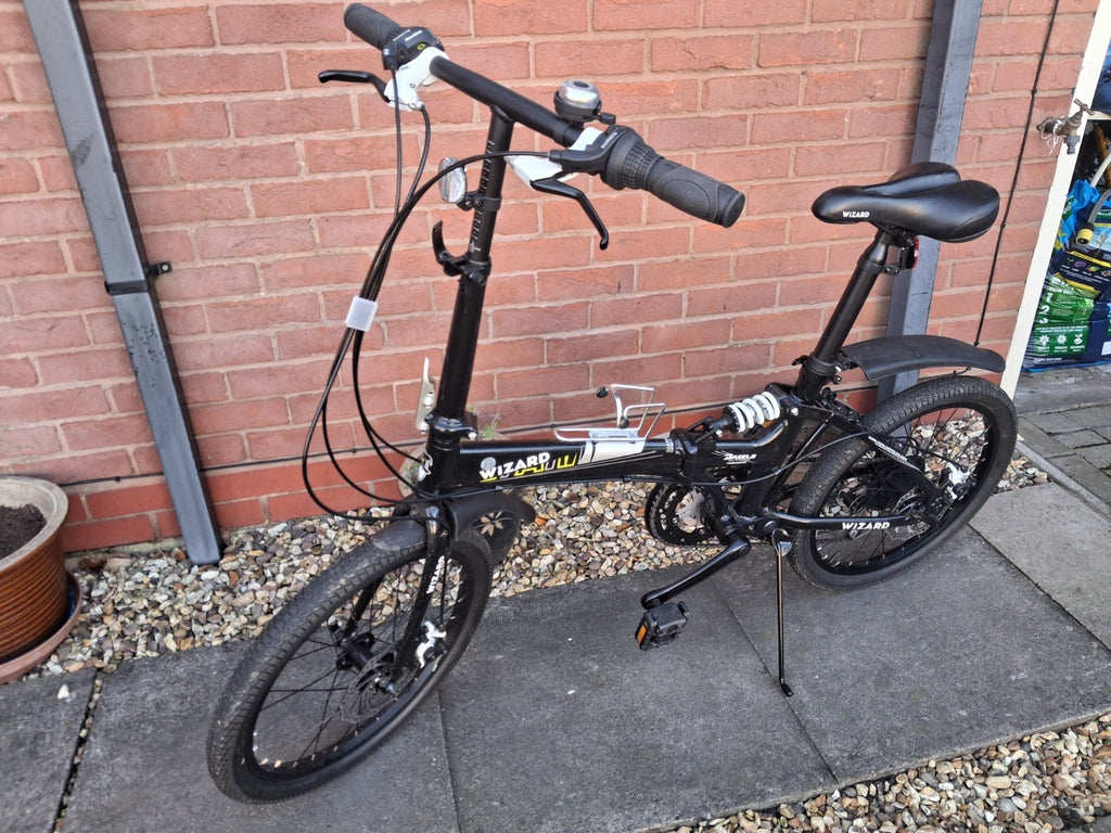 merlin wizzard folding bike
