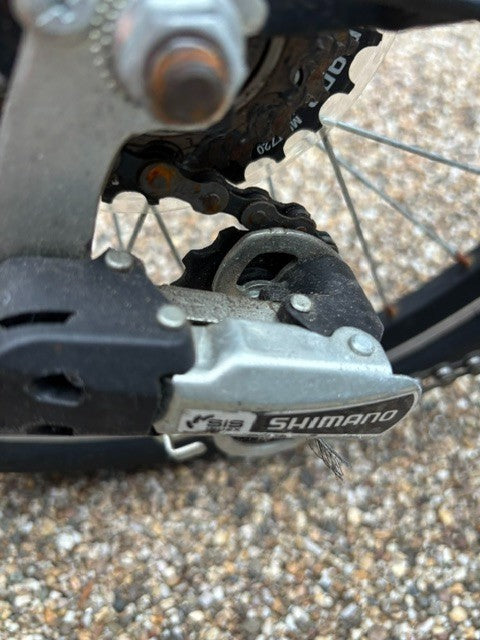 Tiger Black Foldaway Bike 5 Speed