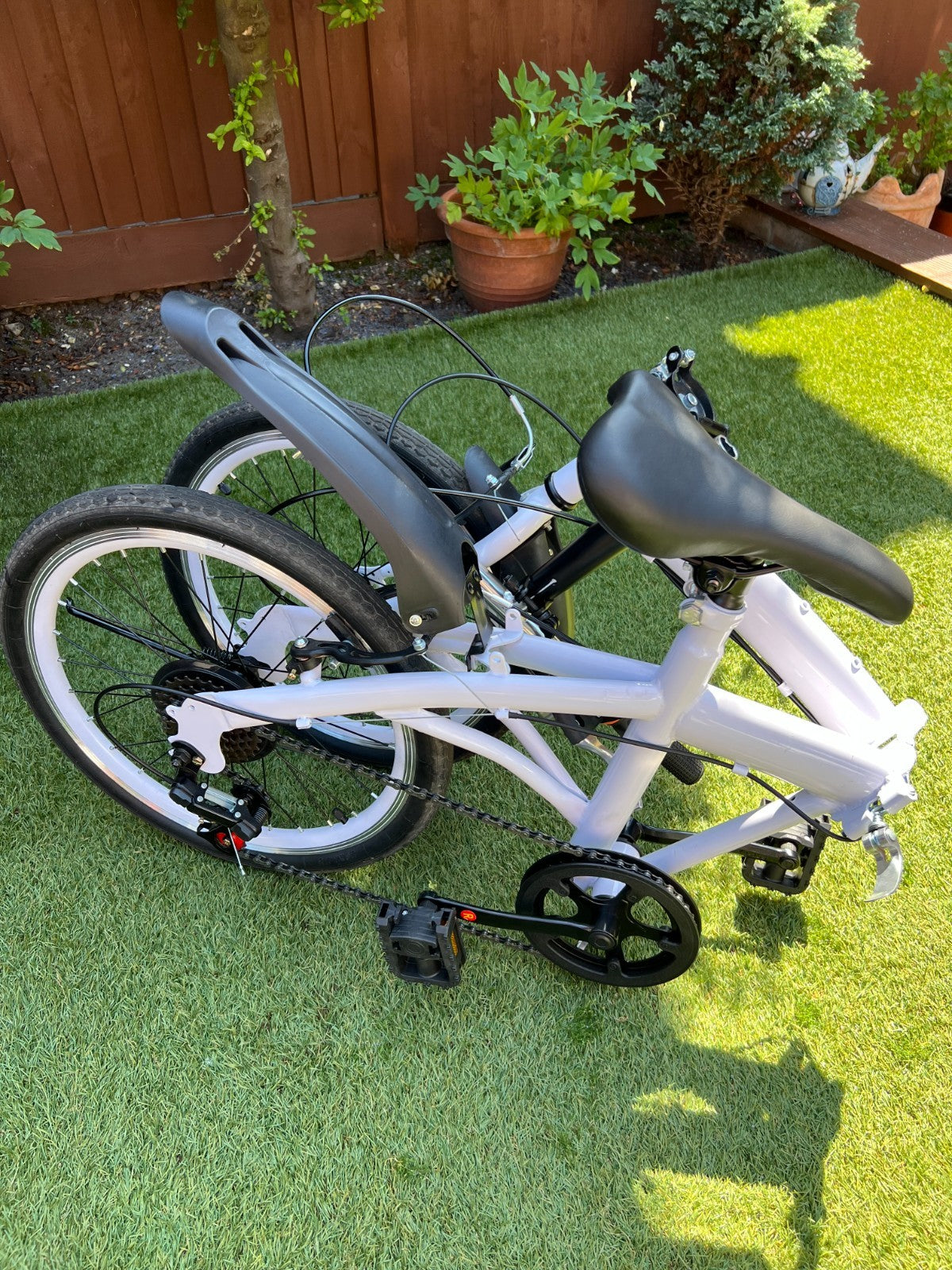20" Folding Bike Adults Bicycle Lightweight Alloy Bicycle Folding City Bike UK