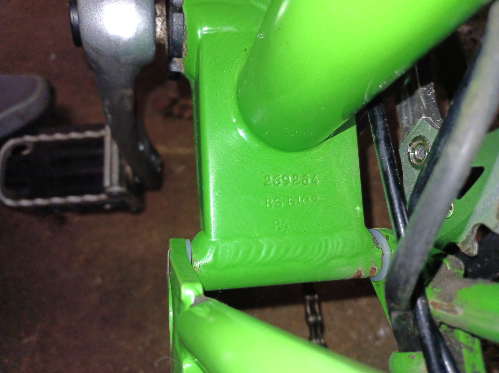 Brompton 3 Speed Folding Bike in Green 2008 Model.