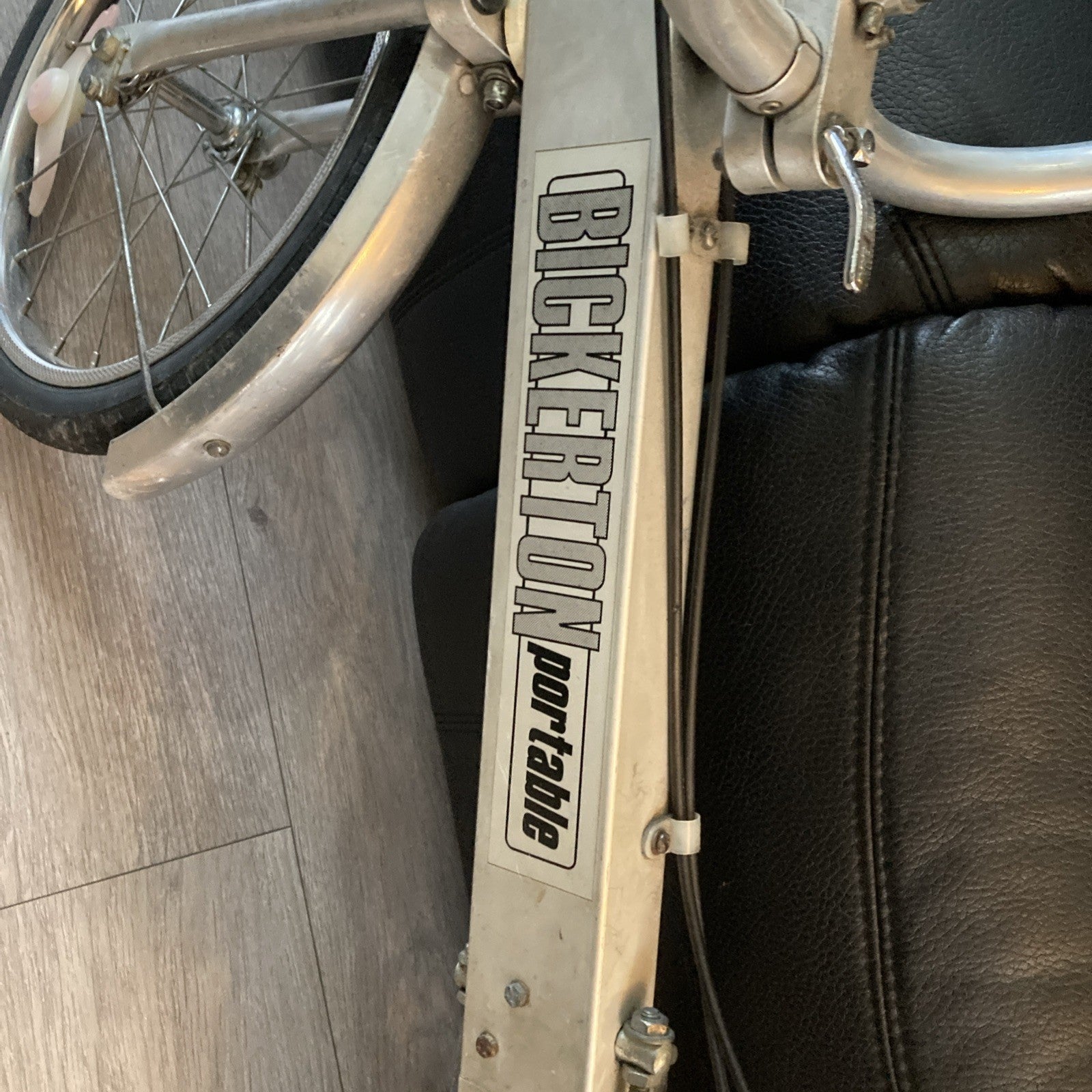 Bickerton Portable Folding Bicycle 3-Speed Classic 1970s Vintage Aluminium Bike