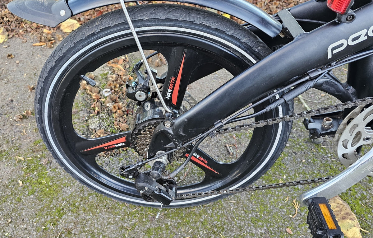 possible delivery Pedibal Navigata Cite Folding  Bike with  throttle