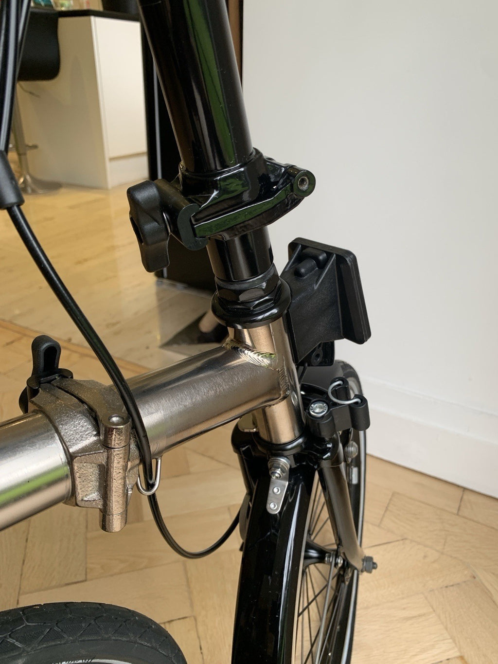 Brompton Folding Bicycle Nickel Edition 2016 Brand New Collection Item