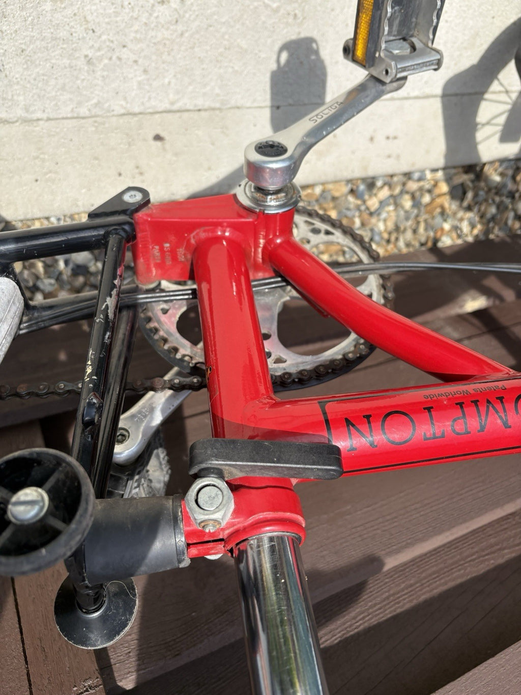 Early 1991 Brompton Folding Bike 3-Speed restoration or repair
