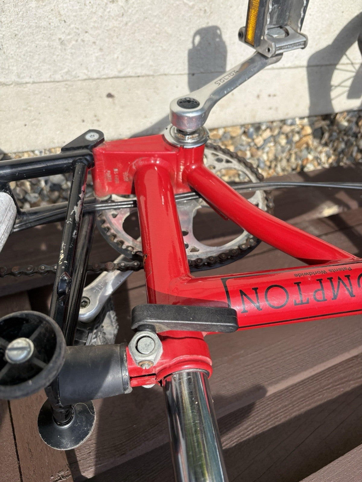 Early 1991 Brompton Folding Bike 3-Speed restoration or repair