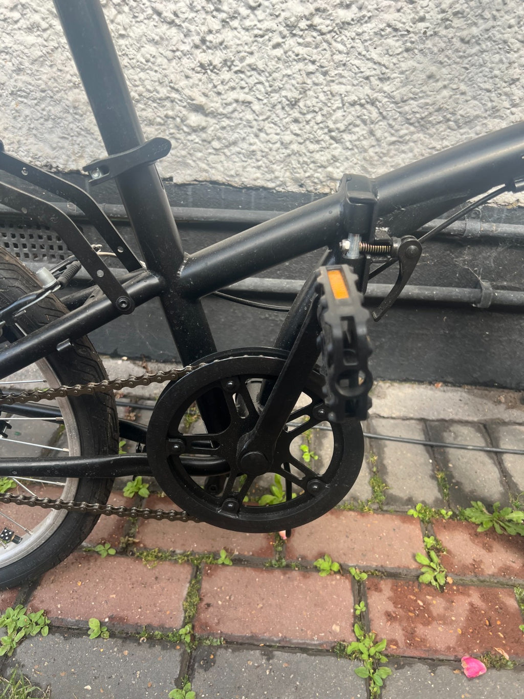 BTWIN Tilt 100 Folding Bike - with lots of accessories