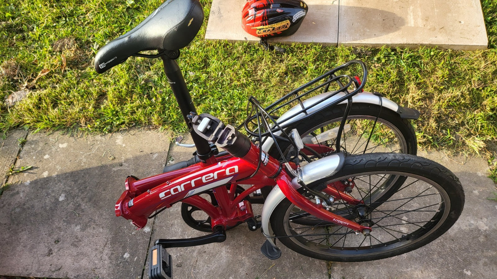Red Career Foldable Lightweight Bicycle Bike