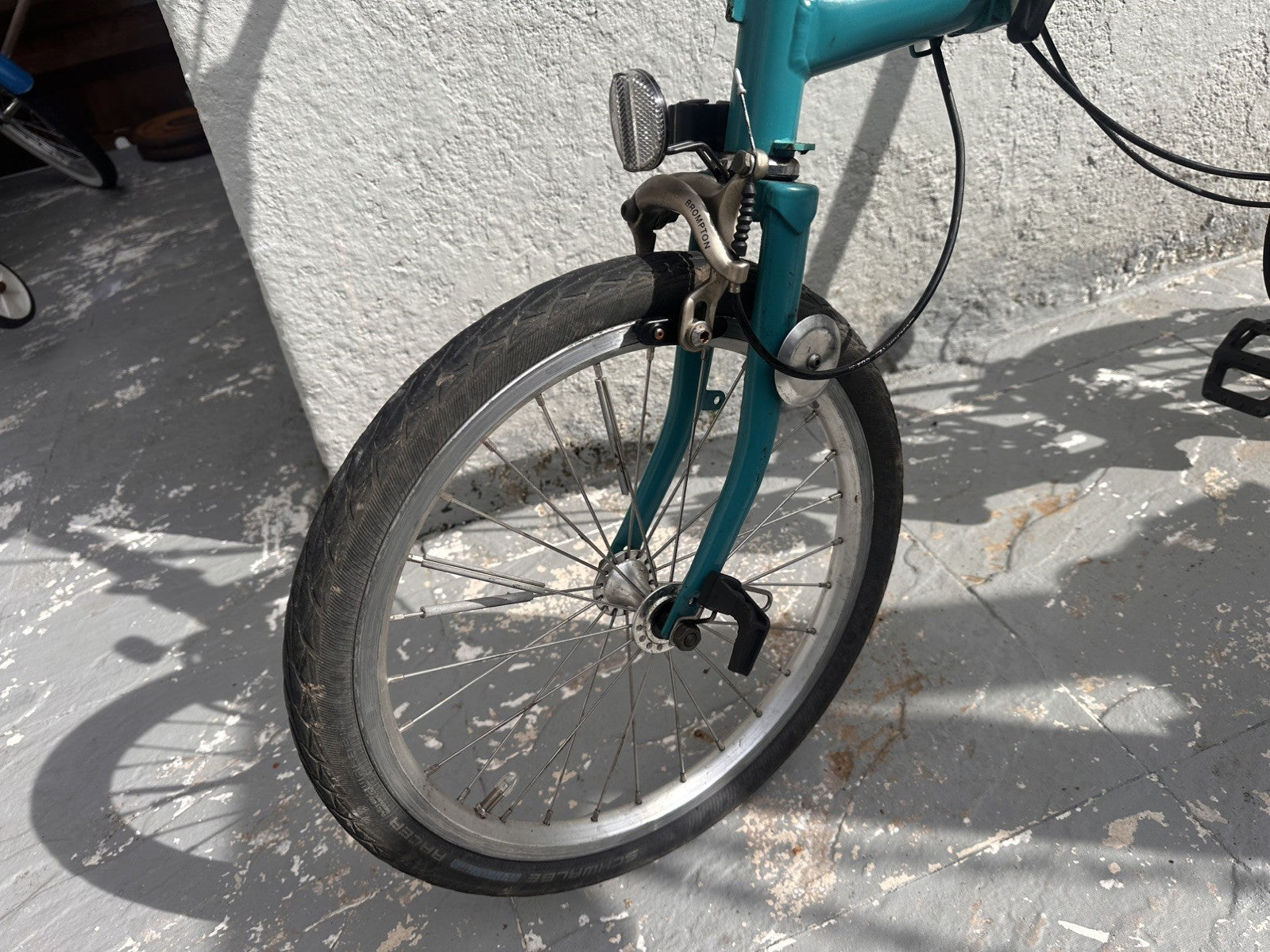 Brompton B75 16" Folding Bike - Blue