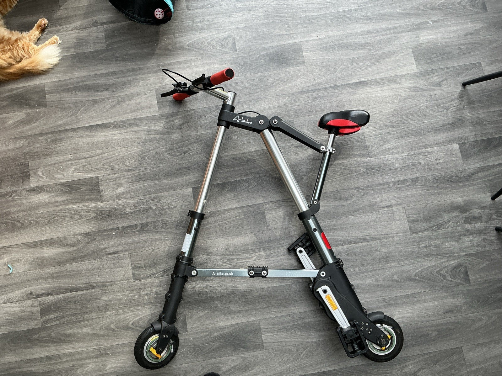A-Bike From Sinclair Research Folding Bike Rare With Press Kit