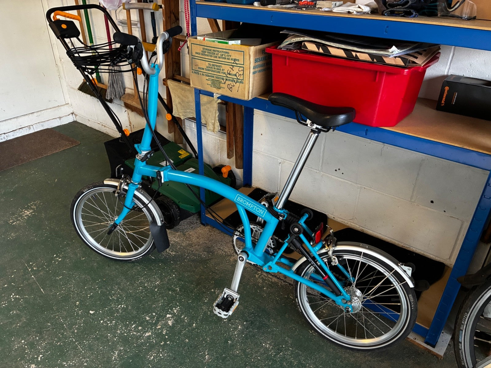 Two brompton folding bike's