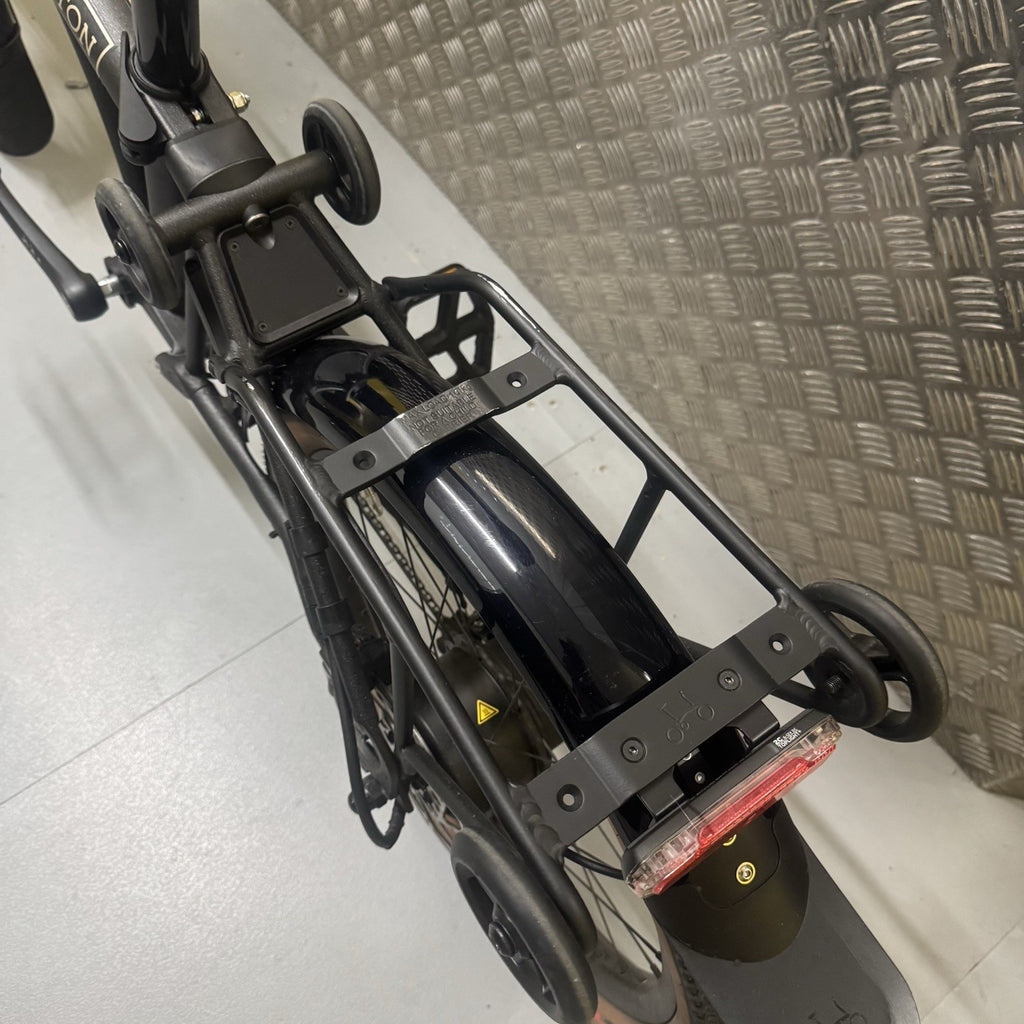 Brompton G Line 4 Speed Space Black Folding Bike