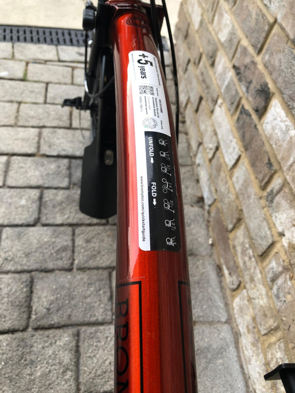 Brompton Flame Lacquer (Black Edition) S6L - WORLDWIDE SHIPPING - new was £1679