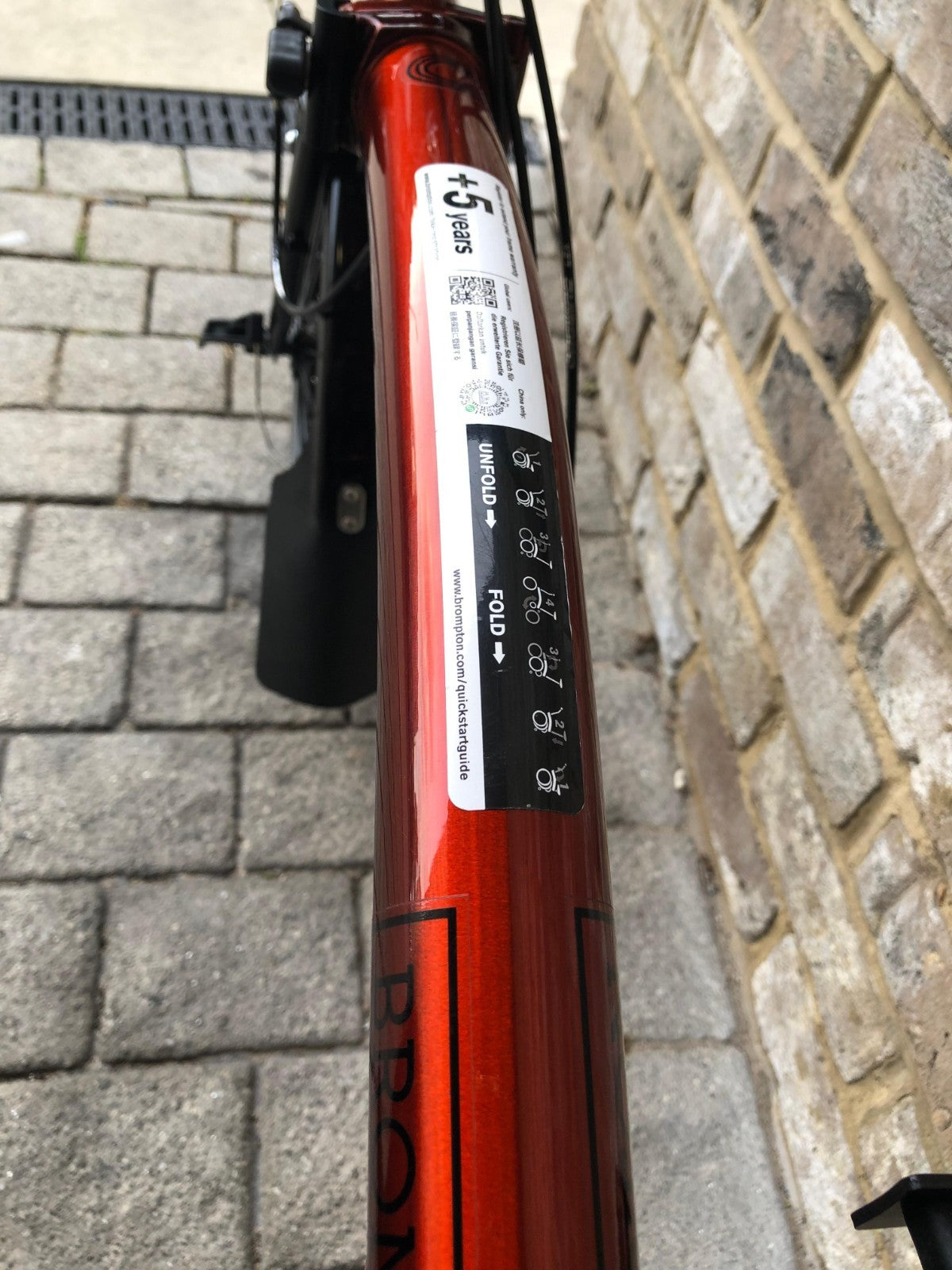 Brompton Flame Lacquer (Black Edition) S6L - WORLDWIDE SHIPPING - new was £1679