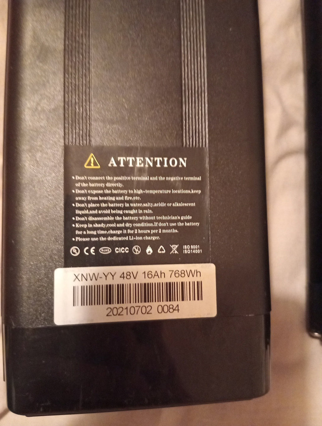 48v ebike Battery's